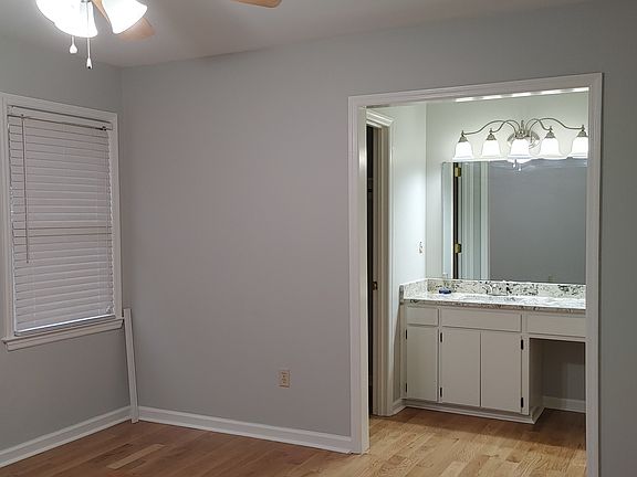 Master bedroom new granite new hardwood floors fresh paint