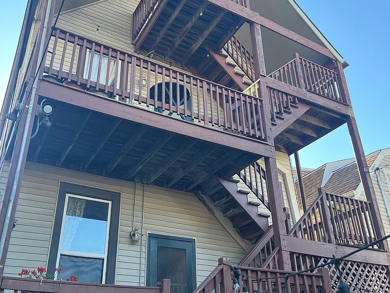 Back stairs