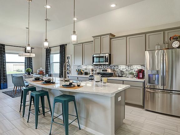 Kitchen with center island