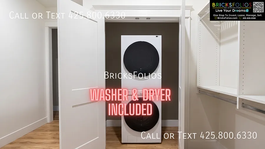 Modern Lake Washington View ADU Fully Furnished 2BR/2BA (Kirkland) — Photo 3