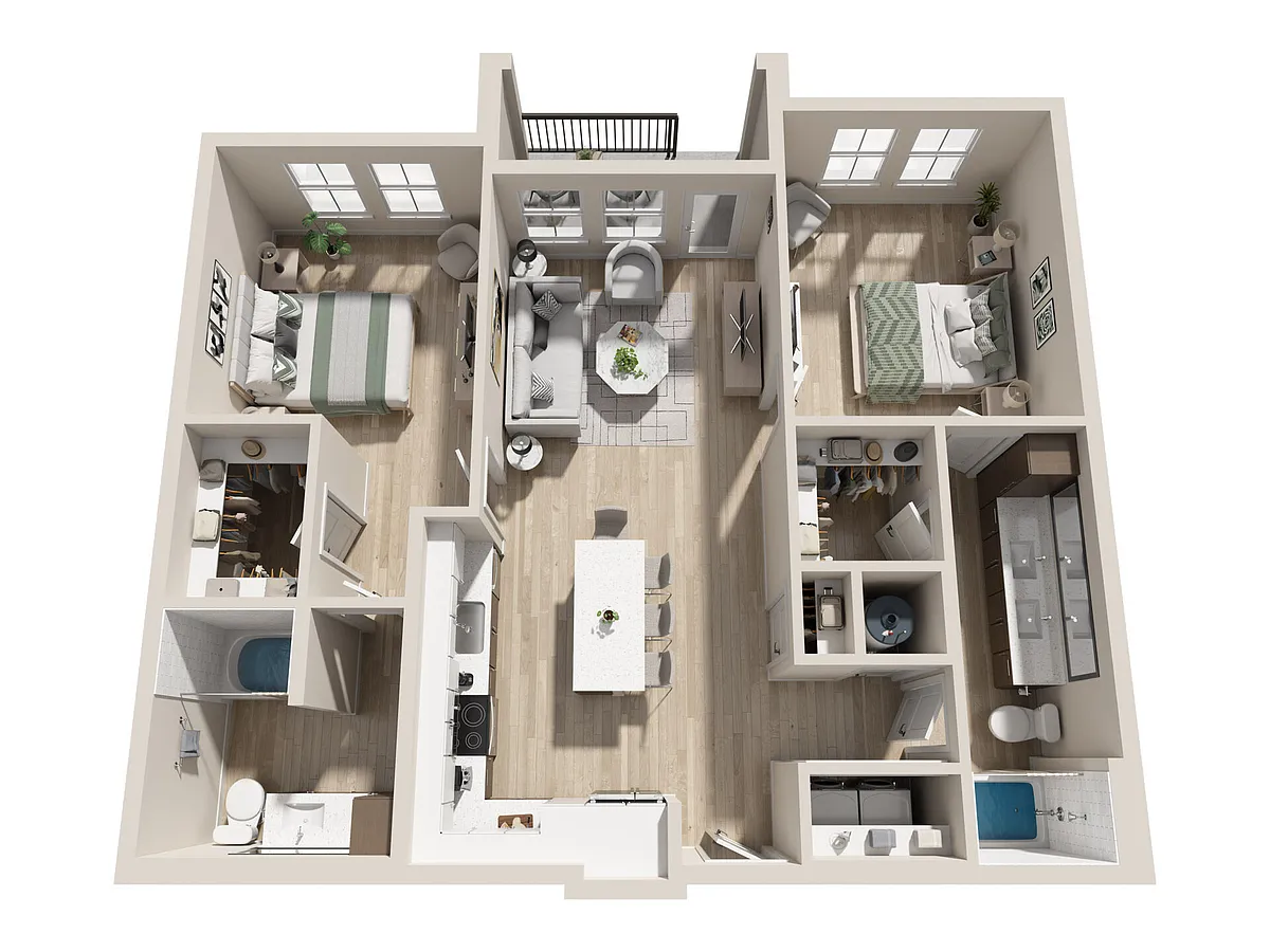 Floor plan Disston