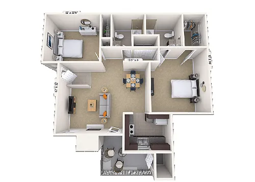 Floor plan The Bristol