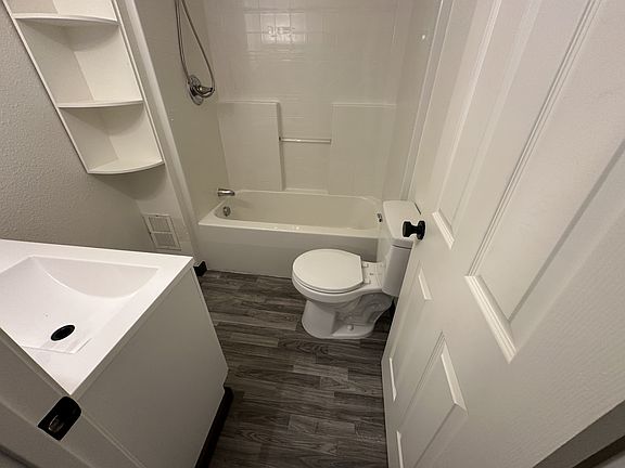 1 Full Bathroom - New toilet, cabinet and sink.