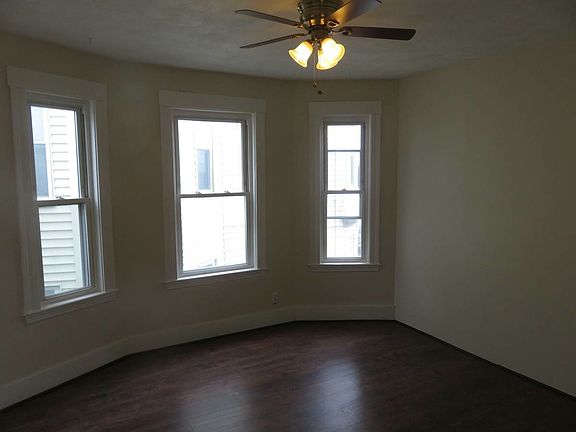 Master bedroom with ceiling fan