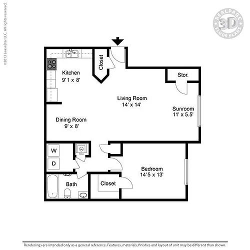 Floor plan Buckhead 2