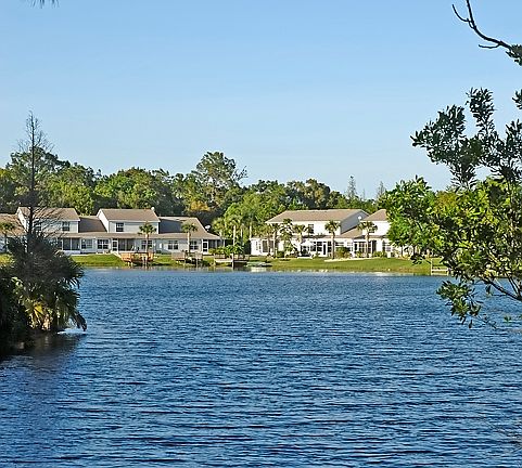 View of Community from South end.