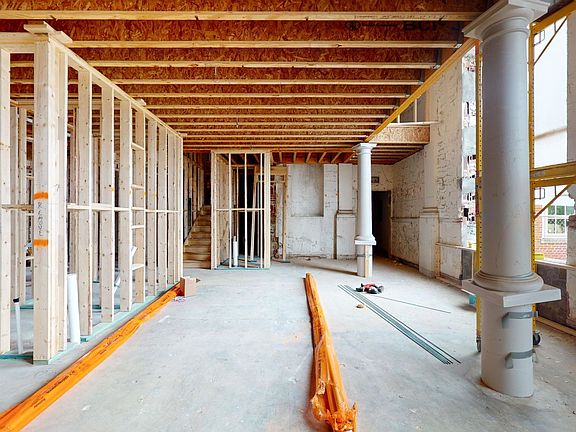 Light Filled Spaces with Soaring Ceilings and Original Architectural Details Throughout