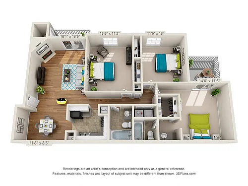 Floor plan Shenandoah
