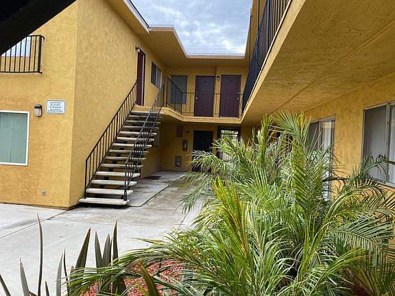 Clean courtyard