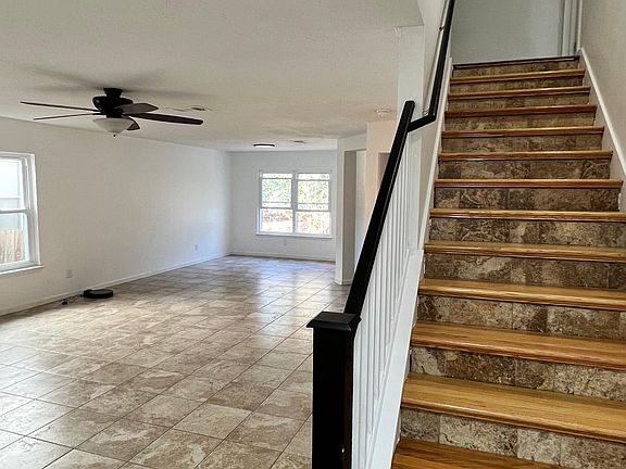 First floor, front door view