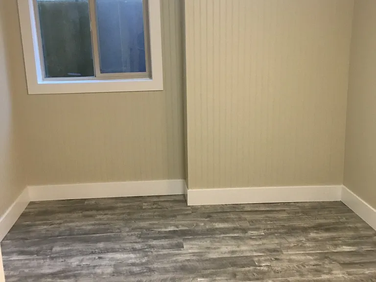 Bedroom looking west