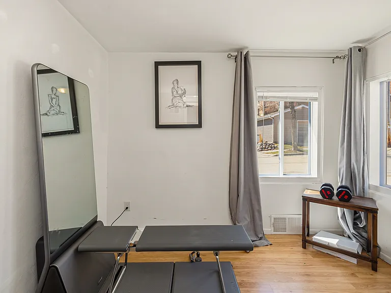 Bedroom - Currently used as a home gym but can be refurnished as a bedroom.