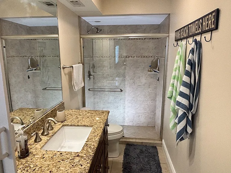 Master Bath with large walk-in shower