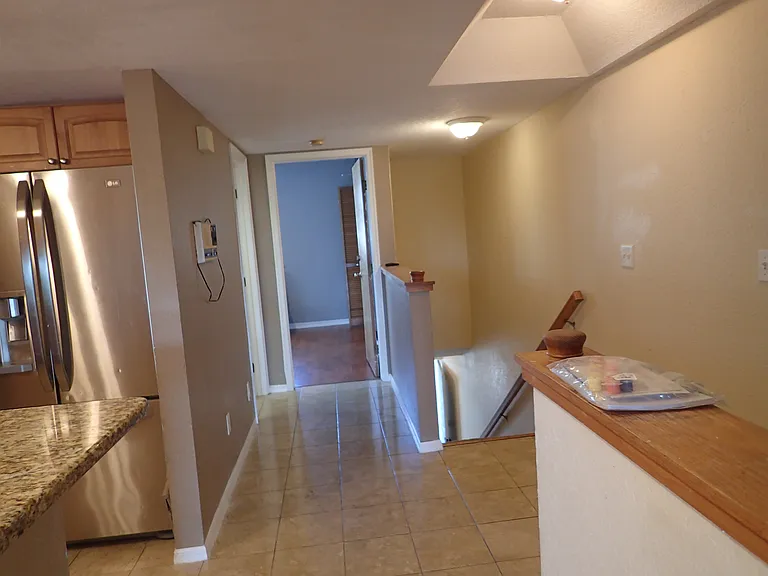 hallway toward 2nd floor bedroom and bath