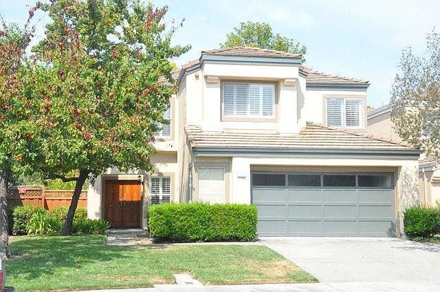 executive home in a gated community