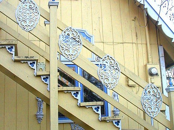 Back Stairs to mini Balcony