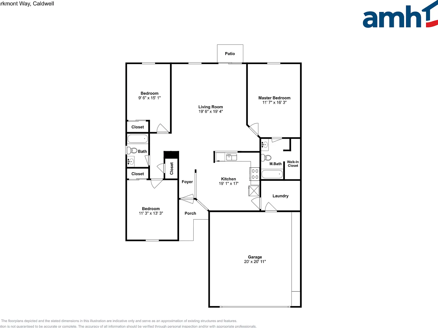3 bed, 2.0 bath, 1400 sqft, $2,285 — Photo 2