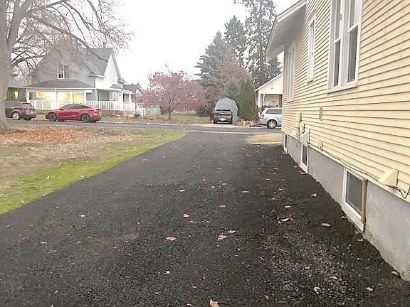 Re surfaced driveway