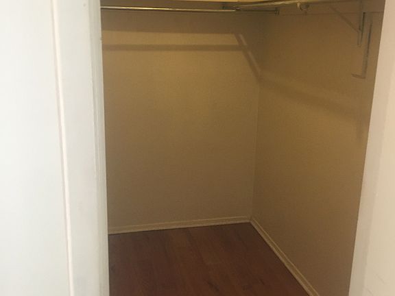 The walk in closet