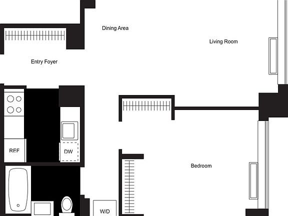 2nd image of 180 W 20th St APT 8W