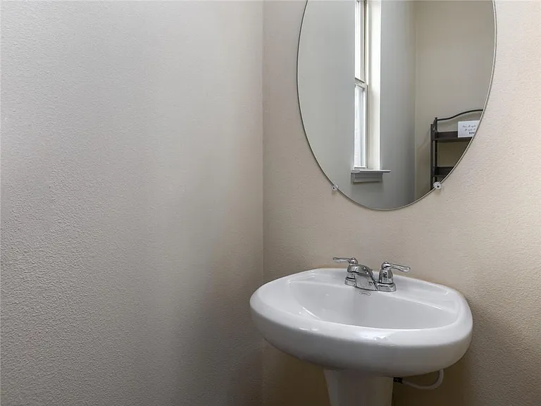 First floor restroom