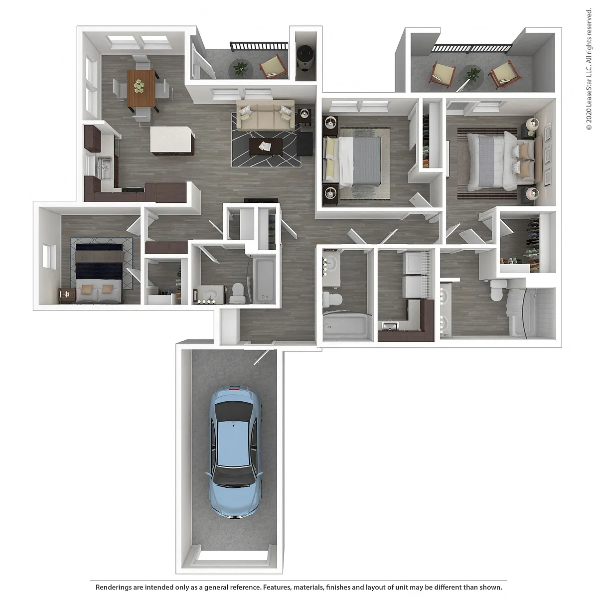 Floor plan mr3x3