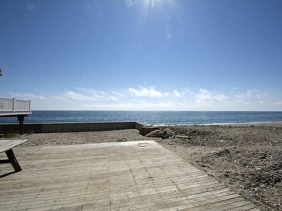 Patio rolls into the sand