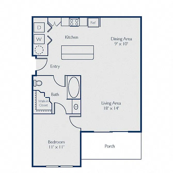 Floor plan A1B