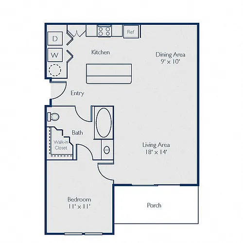 Floor plan A1B