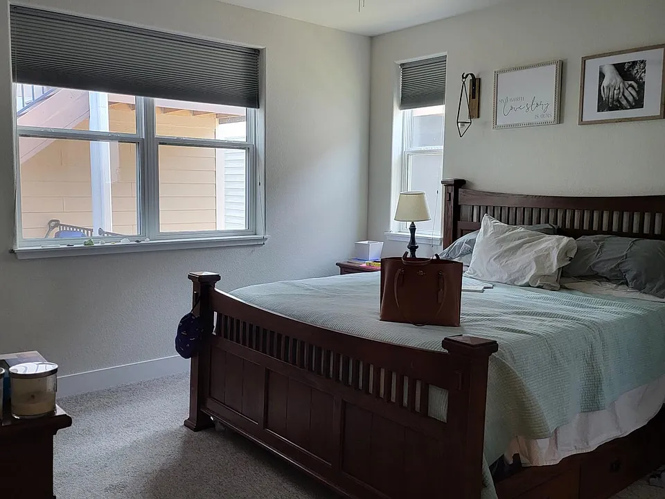 Master bedroom, main floor