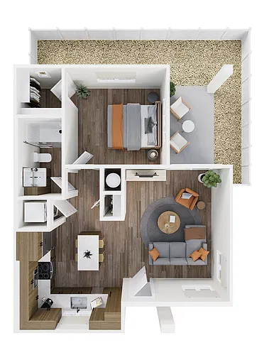 Floor plan The Saguaro