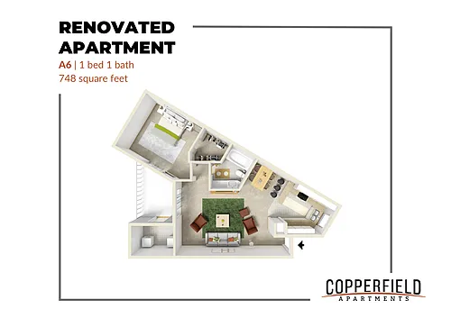 Floor plan A6 Renovated