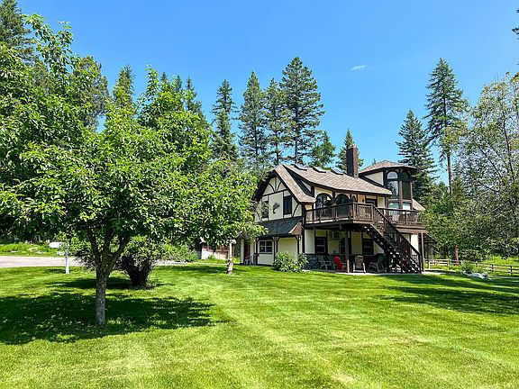 Exterior view of home from the south driveway.