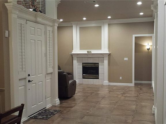 Entry with formal living to the left and formal dining to the right
