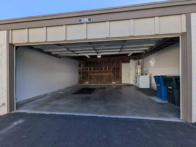 2-Car Garage with Washer & Dryer