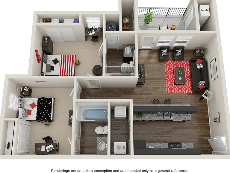 The Club at Chandler - Student Housing Priced per Bed — Photo 16