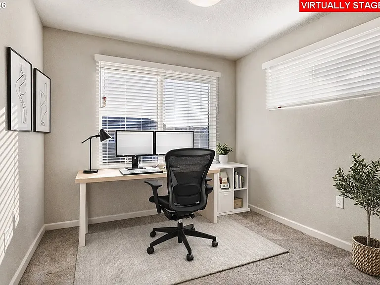 Second Bedroom Virtually Staged
