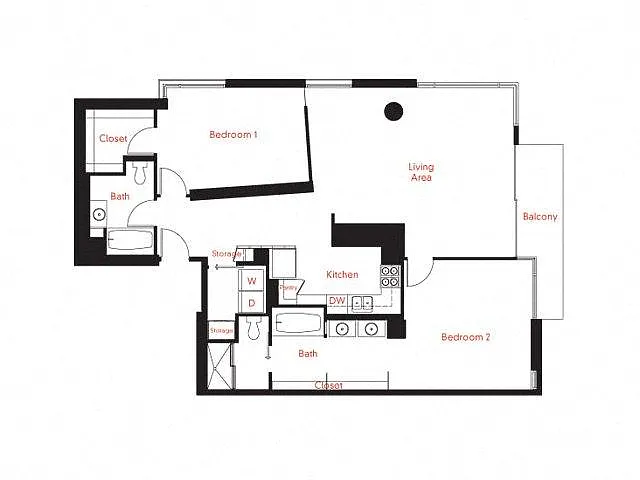 Floor plan D-5