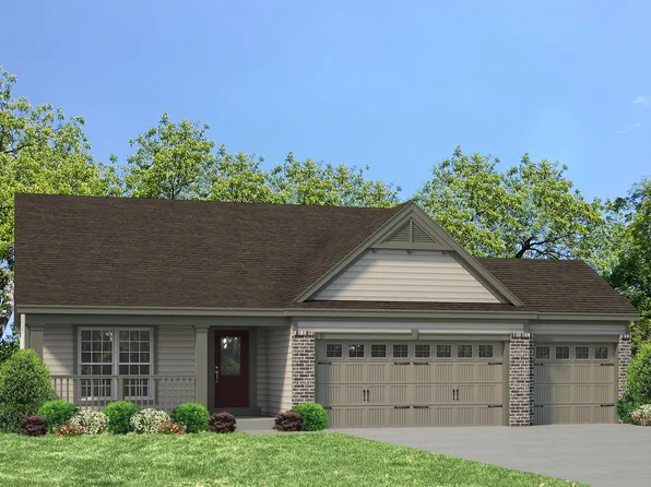 Brookmont 3-Car Plan, The Villages at Post Farms Manors 3-Car