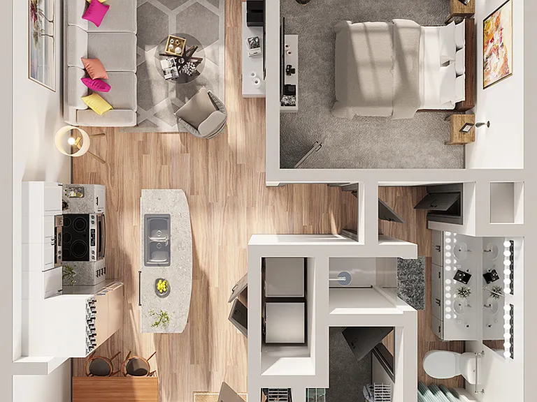 Legacy North - A1RR1 Floorplan Legacy North - A1RR1 Floorplan