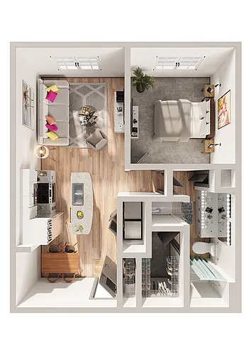 Floor plan A1R