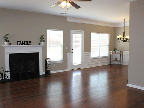 Dining area from living room