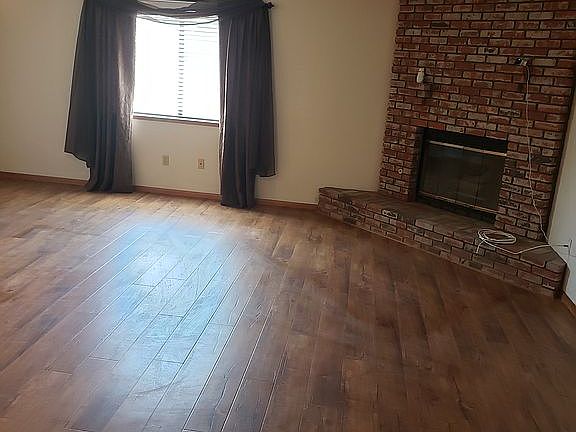 Family room fire place