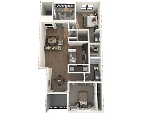Floor plan Garrison