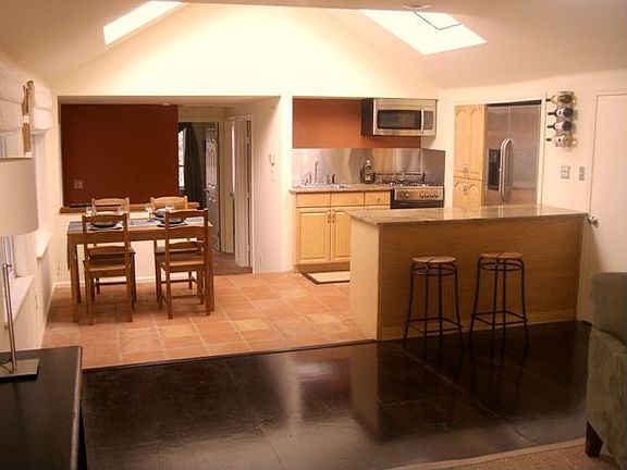 From front door to rear