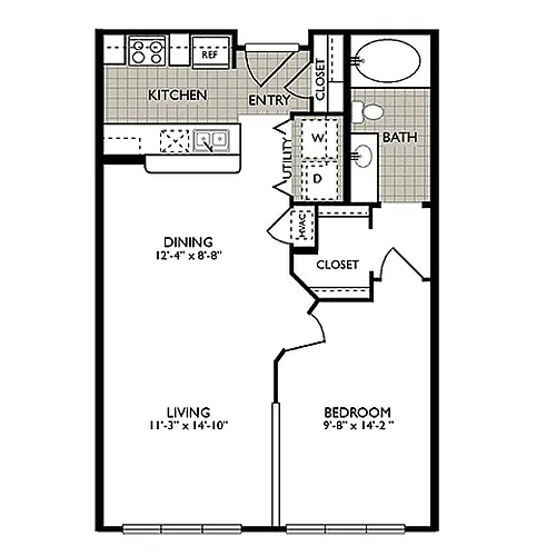 Floor plan 2222 SMITH-A