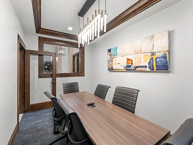 Conference room meeting space