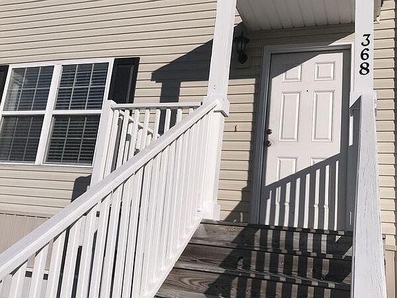 Front porch and door