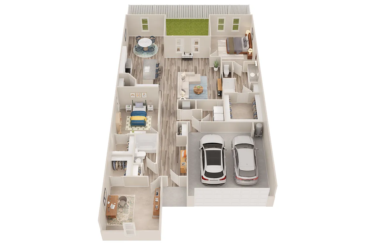 Floor plan Hawking