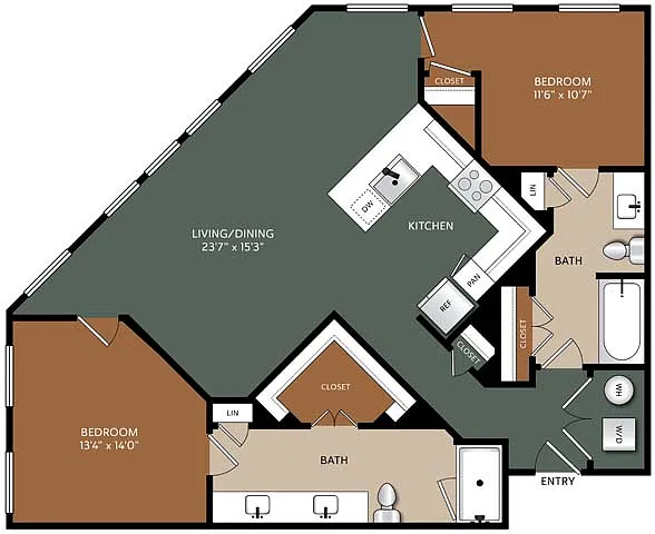 Floor plan B1